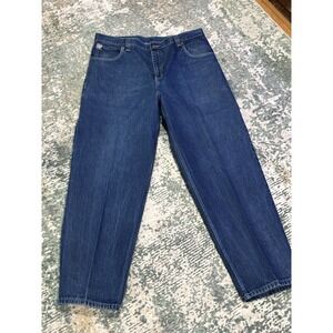 Vintage Fubu Platinum Jeans Made In Korea 40x30 Starched Creased Y2K 90s Hip Hop